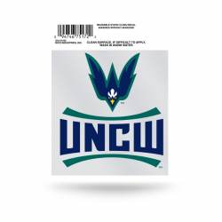University Of North Carolina Wilmington Seahawks Script Logo - Static Cling