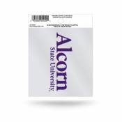 Alcorn State University Braves Script Logo - Static Cling