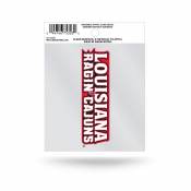 University Of Louisiana-Lafayette Ragin Cajuns Script Logo - Static Cling