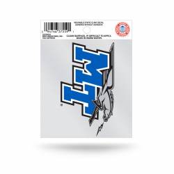 Middle Tennessee State University Blue Raiders Logo - Static Cling