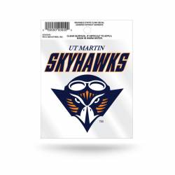 University Of Tennessee-Martin Skyhawks Script Logo - Static Cling