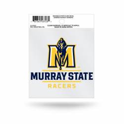 Murray State University Racers Logo - Static Cling