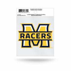 Murray State University Racers Script Logo - Static Cling
