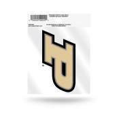 Purdue University Boilermakers Script Logo - Static Cling