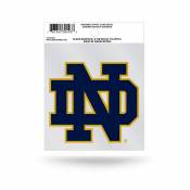 University Of Notre Dame Fighting Irish Script Logo - Static Cling