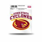 Iowa State University Cyclones Script Logo - Static Cling