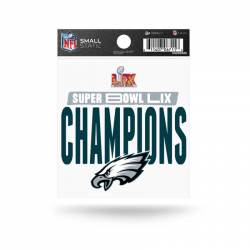 Philadelphia Eagles 2025 Super Bowl LIX Champions - Static Cling