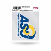 Angelo State University Rams Script Logo - Static Cling