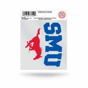 Southern Methodist University Mustangs Script Logo - Static Cling