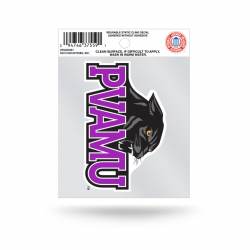 Prairie View A&M University Panthers Logo - Static Cling