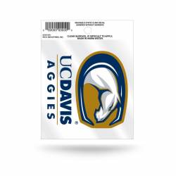 University Of California-Davis Aggies Logo - Static Cling