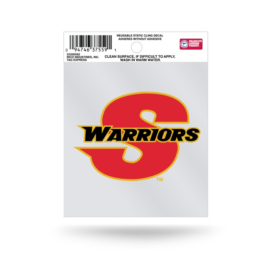 California State University Stanislaus Warriors Logo - Static Cling at ...