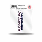 Gonzaga University Bulldogs Script Logo - Static Cling