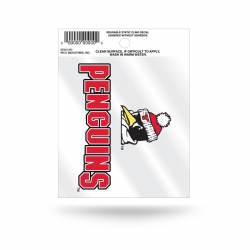 Youngstown State University Penguins Script Logo - Static Cling