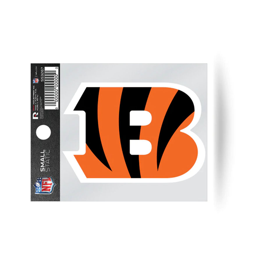 Cincinnati Bengals Bengal B Logo - Static Cling At Sticker Shoppe