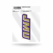 James Madison University Dukes Script Logo - Static Cling