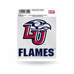 Liberty University Flames Logo - Static Cling