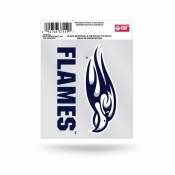 Liberty University Flames Logo - Static Cling