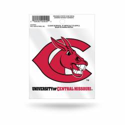 University Of Central Missouri Mules Logo - Static Cling
