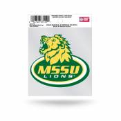 Missouri Southern State University Lions Logo - Static Cling