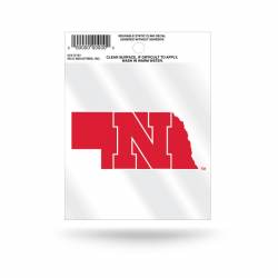 University Of Nebraska Cornhuskers Logo - Static Cling