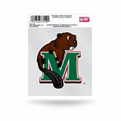Minot State University Beavers Logo - Static Cling