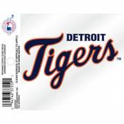 Detroit Tigers Script Logo - Static Cling