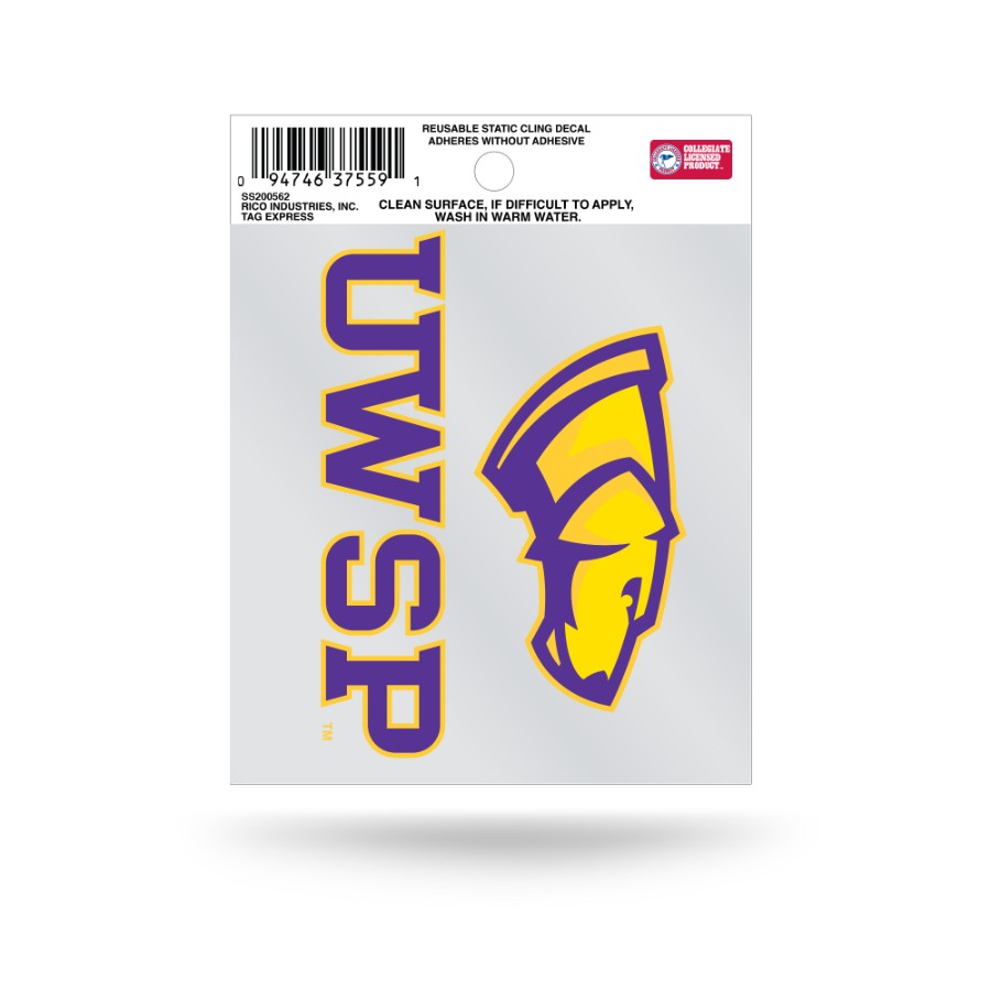 University Of Wisconsin-Stevens Point Pointers Logo - Static Cling at ...