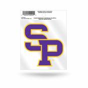 University Of Wisconsin-Stevens Point Pointers Script Logo - Static Cling