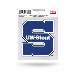 University Of Wisconsin-Stout Blue Devils Logo - Static Cling