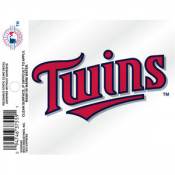 Minnesota Twins Script Logo - Static Cling