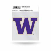 University Of Washington Huskies Script Logo - Static Cling