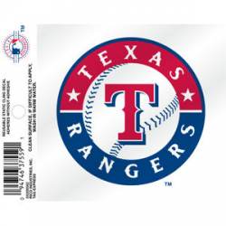 Texas Rangers Logo - Static Cling