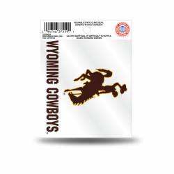 University Of Wyoming Cowboys Logo - Static Cling
