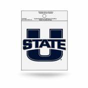 Utah State University Aggies Logo - Static Cling