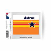 Houston Astros Retro Vintage Logo - Sheet Of 3 Triple Spirit