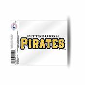 Pittsburgh Pirates Script Logo - Static Cling