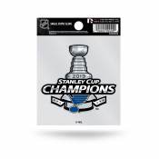 St. Louis Blues 2019 Stanley Cup Champions - Static Cling