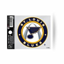 St. Louis Blues Round Alternate Logo - Static Cling