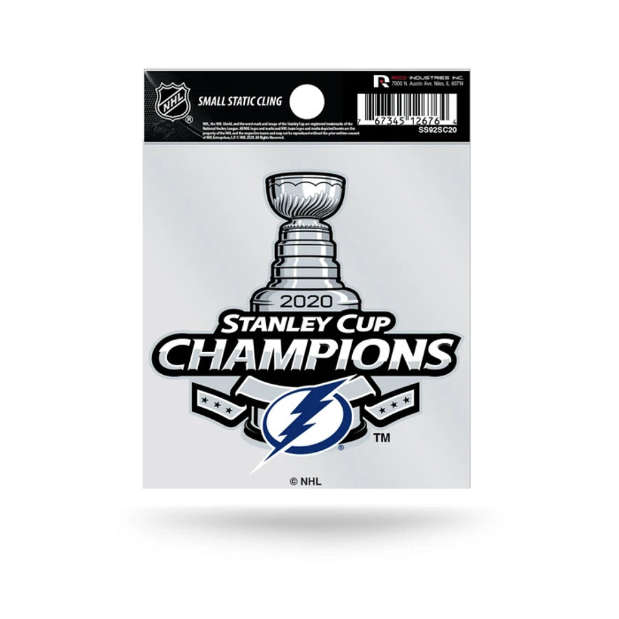 Tampa Bay Lightning 2020 Stanley Cup Champions - Static Cling at ...