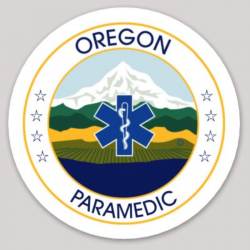 Oregon State Paramedic - Vinyl Sticker