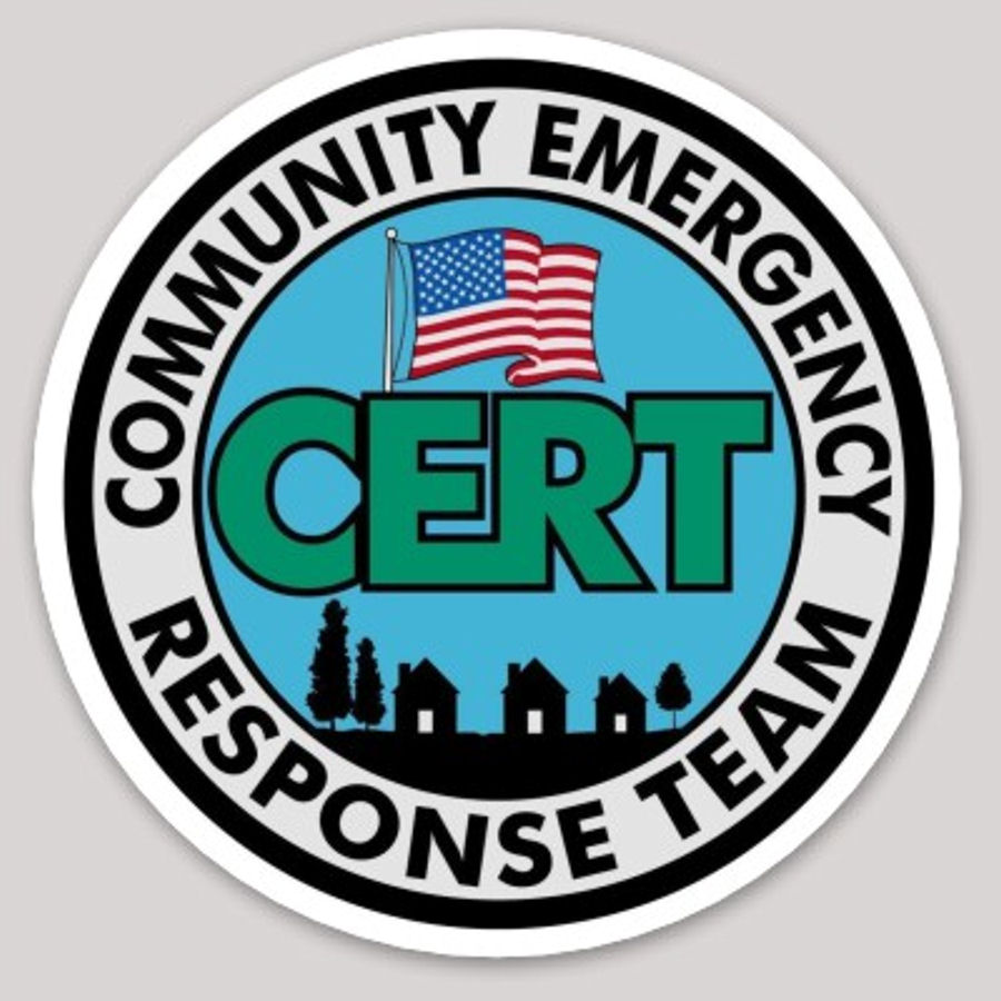 Community Emergency Response Team Circle Logo - Vinyl Sticker at ...