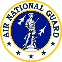 Air National Guard Seal - Vinyl Sticker