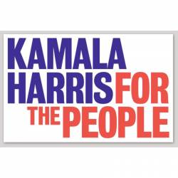 Kamala Harris For The People - Bumper Sticker