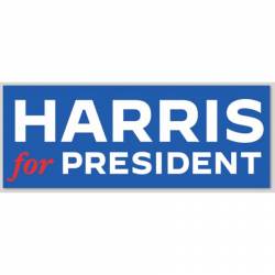 Harris For President Blue - Bumper Sticker