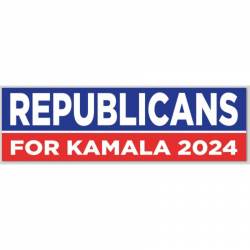 Republicans For Kamala Harris 2024 - Bumper Sticker