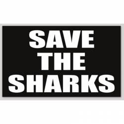 Save The Sharks - Vinyl Sticker