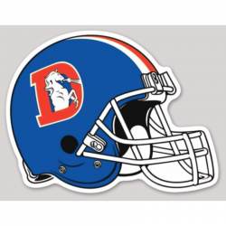 Denver Broncos Retro Logo Helmet - Vinyl Sticker