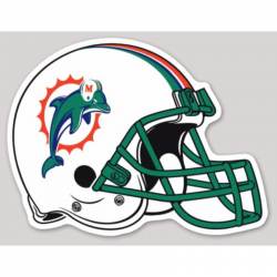 Miami Dolphins Retro Logo Helmet - Vinyl Sticker