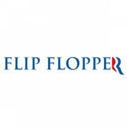 Flip Flopper Anti Romney - Bumper Sticker